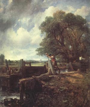John Constable The Lock (nn03) Norge oil painting art
